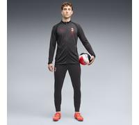 PUMA Pantalones de training AC Milan de corte semiajustado para hombre, Ropa, Gris, S