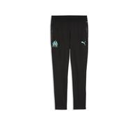 PUMA Pantalones de training Olympique de Marseille para hombre, Accesoiros, Negro, L