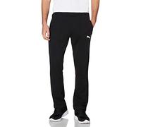 PUMA Pantalones Deportivos Essentials Logo Hombre M Black Cat