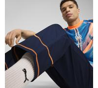 PUMA Pantalones deportivos Olympique de Marseille ftblSTATEMENT para hombre, Sport, Club Navy/Naranja Pes, L L