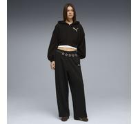 PUMA Pantalón 'Essentials' negro / plata 36xregular negro / plata