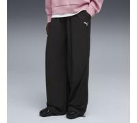 PUMA Pantalones extragrandes Wardrobe Essentials Parachute para hombre, Accesoiros, Negro, M