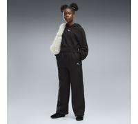 PUMA Pantalones holgados Essentials caídos y con pinzas juveniles, Accesoiros, Negro, 11-12Y