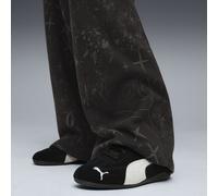 PUMA Pantalones holgados Street Glam para mujer, Accesoiros, Negro, L L