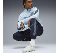 Puma - Pantalón largo Manchester City Pre-Match 2025-2026, Unisex, Deep Navy-Team Light Blue, L