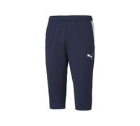 PUMA Teamliga 3/4 Training Pant Pantalón, Peacoat White, S para Hombre