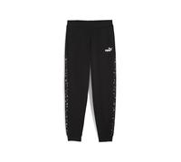 PUMA Pantalones para niña ESS Graphic Animal de cintura alta FL G, Negro , 116