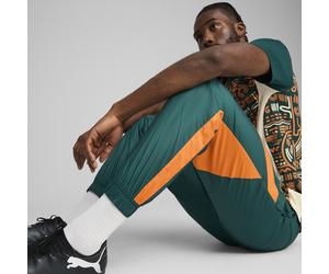 PUMA Pantalones prepartido Costa de Marfil 2025 tejidos para hombre, Accesoiros, Verde, XS XS