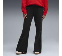 PUMA Pantalones rectos de tiro alto HER Comfort para mujer, Ropa, Negro, M