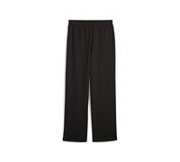 PUMA Pantalones rectos ESS Small No. 1 Logo Comfort para mujer, Negro, M M