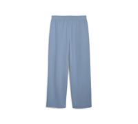 PUMA Pantalones rectos Essentials Nature 2.0 Comfort Logo para mujer, Accesoiros, Azul, S S