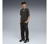 PUMA Pantalones Scuderia Ferrari juveniles, Accesoiros, Negro, 5-6Y 5-6Y