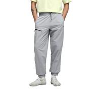 Puma Pantalones tejidos regulares para hombre, Gris Echo, XL