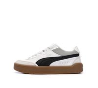 PUMA Park Lifestyle Sk8, Zapatillas Unisex Adulto, White Black Feather Grey, 41 EU