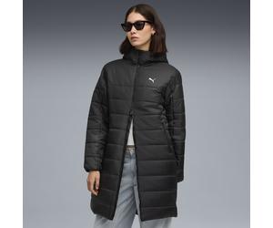 PUMA Parka acolchada con capucha Essentials para mujer, Ropa, Negro, S