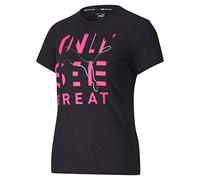 PUMA Performance Slogan Short Sleeve tee Camiseta, Mujer, Gris, XS