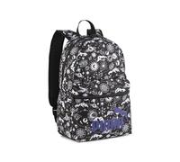 Puma Phase Aop Backpack Mochila, Black-cosmo Print Aop, Talla única Unisex niños