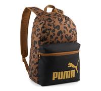 PUMA Phase AOP Backpack PUMA Black - Kona Brown - Leopard AOP