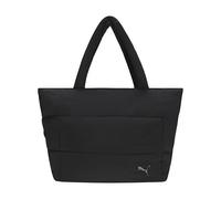 PUMA Plush Tote, Bolso Mujer, Negro Tradicional