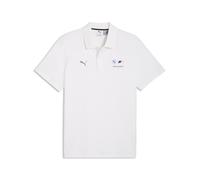 PUMA Polo BMW M MOTORSPORT Essentials para hombre, Accesoiros, Blanco, S