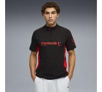 PUMA Polo de ajuste estándar F1® 75yrs para hombre, Ropa, Negro, L
