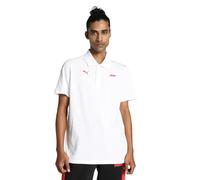 Puma Polo de Deportes de Motor de la F1 ESS Hombre XL White | Cuello clásico, diseño del equipo, apta para pista y tiempo libre, Producto oficial con licencia