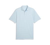 PUMA Polo de golf CLOUDSPUN Mono Check para hombre, Ropa, Blanco, M M