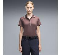 PUMA Polo de golf de manga corta CLOUDSPUN Bridges para mujer, Ropa, Marrón, XL