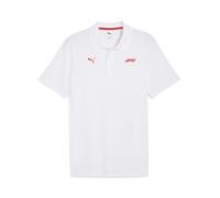 Puma Polo de hombre F1 ESS Logo Polo Puma. Blanco S