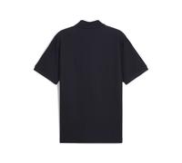 PUMA Polo de jacquard holgado PREMIUM ESS unisex, Ropa, Azul, XL XL