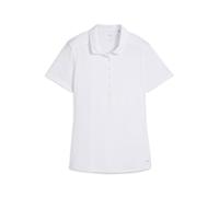 PUMA Polo de manga corta Pure 2.0 para mujer, Ropa, Blanco, S
