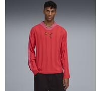 PUMA Polo de manga larga T7 para hombre, Ropa, Rojo, XS