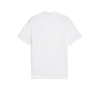 PUMA Polo de piqué Essentials con logo n.º 1 para hombre, Ropa, Blanco, L L
