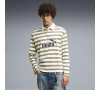 PUMA Polo de rugby holgado Essentials Elevated No. 1 para hombre, Ropa, Amarillo, L