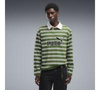 PUMA Polo de rugby holgado Essentials Elevated No. 1 para hombre, Ropa, Verde, XS