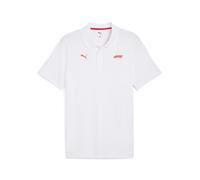 PUMA Polo F1® Essentials para hombre, Ropa, Blanco, XL