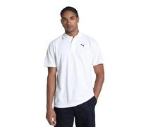 PUMA Polo Holgado de piqué Wardrobe ESS Hombre L, White
