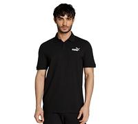 PUMA Polo Negro Hombre Ess Elevated 673389, Negro , S