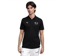 PUMA Polo para hombre BMW M Motorsport Jacquard, Negro , XL