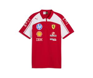 PUMA Polo réplica Scuderia Ferrari HP unisex, Accesoiros, Rojo, S