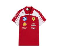 PUMA Polo Scuderia Ferrari HP Replica juvenil, Accesoiros, Rojo, 13-14Y