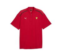 PUMA Polo Scuderia Ferrari Premium CLOUNDSPUN de Corte Holgado Hombre XL, Rosso Corsa Red