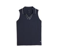 PUMA Polo sin mangas CLOUDSPUN Essentials para mujer, Ropa, Azul, L L