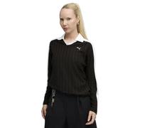 PUMA Polo T7 de Manga Larga y Corte Holgado Mujer L, Black