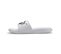 PUMA Popcat 20, Chanclas Unisex adulto, Puma White Puma Black, 47 EU