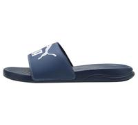 PUMA Popcat 20 H Slide - Sandalias unisex, color azul y blanco, talla 42, Azul Inky Puma Blanco, 43 EU