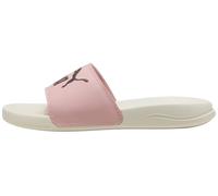 PUMA Popcat 20 H Slide - Sandalias unisex, color rosa perspectiva, marrón chocolate, nieve alpina, talla 36, Rosy Outlook Chocolate Brown Alpine Snow, 39 EU