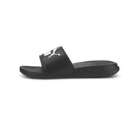 PUMA Popcat 20 Jr, Slide Sandal, Black White, 38 EU