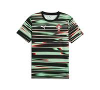 PUMA Camiseta prepartido Portugal para hombre, Ropa, Negro/Blanco, S S