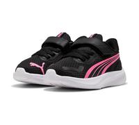 PUMA Pounce AC+ INF, Sneaker Unisex bebé, Black-Posie Pink White, 21.5 EU